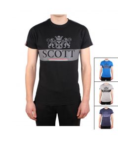 T-shirt a maniche corte da uomo Scott