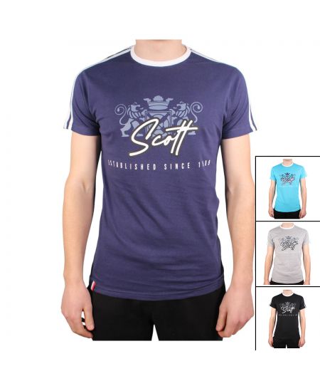 T-shirt a maniche corte da uomo Scott