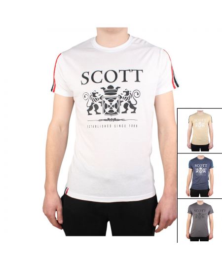 T-shirt manches courtes homme Scott