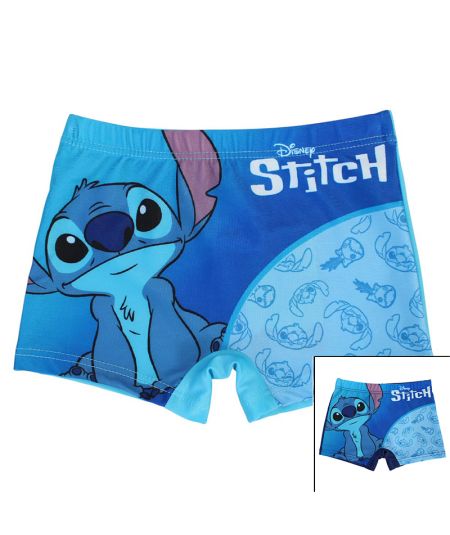 Bañador tipo bóxer de Lilo y Stitch