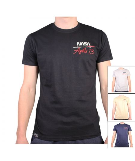 Camiseta de manga corta para hombre de la NASA