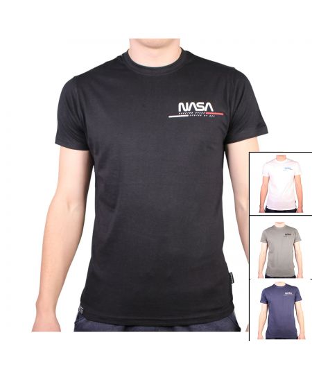 Camiseta de manga corta para hombre de la NASA