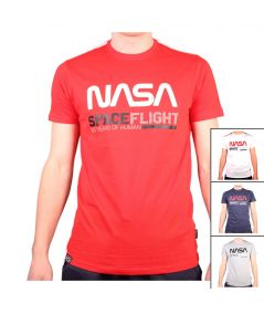 Nasa Herren Kurzarm-T-Shirt