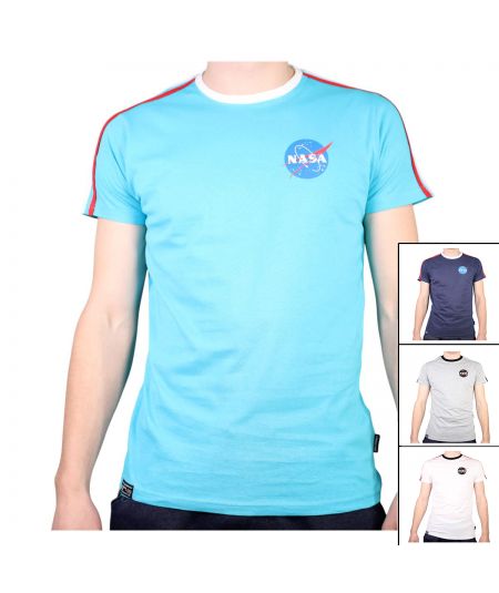 Camiseta de manga corta para hombre de la NASA