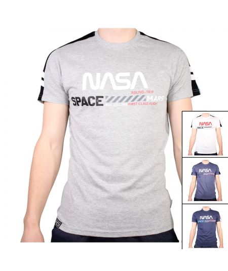 Camiseta de manga corta para hombre de la NASA