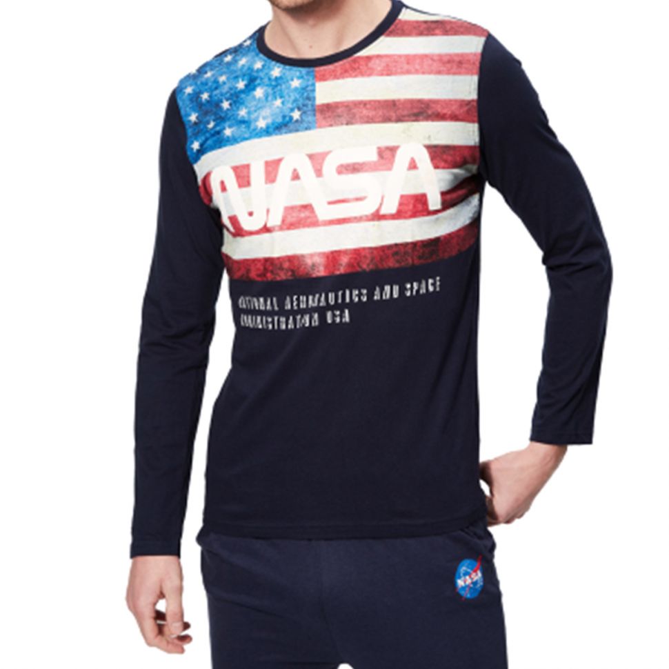 Nasa Camiseta de manga larga Hombre