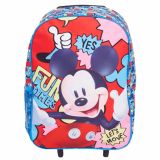 Mickey Schoolbag with wheels