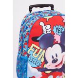 Mickey Schoolbag with wheels