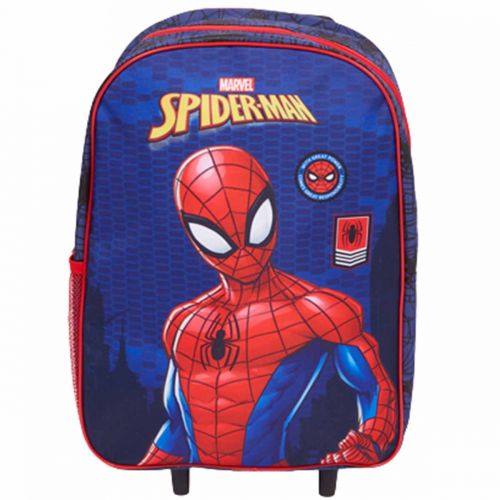 Spiderman Schultasche mit Rädern