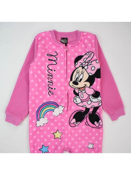 Minnie Fleece pyjama jumpsuit