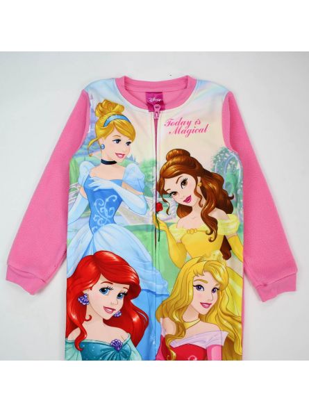 Princesse Pyjama-Overall aus Fleece