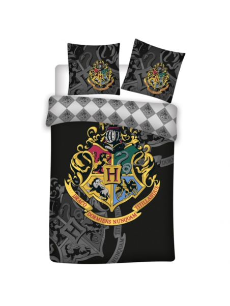 Housse de couette + Taie d'oreiller Harry Potter 