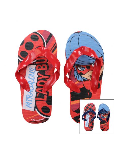 Miraculous Pig Flip Flop für den Strand